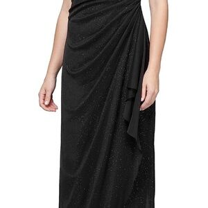 Sophisticated black gown-sparkling